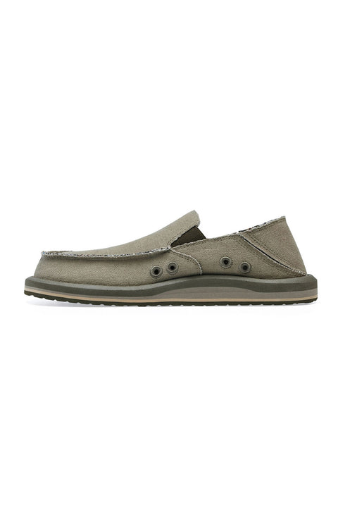 Sanuk Vagabond ST Hemp Sidewalk Surfers - Earth - Inner Side