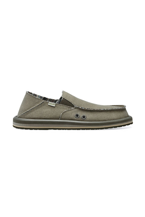 Sanuk Vagabond ST Hemp Sidewalk Surfers - Earth
