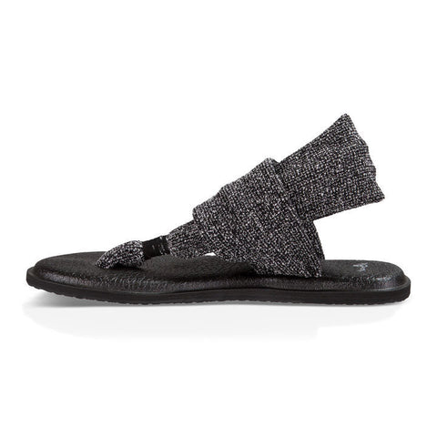 Sanuk Yoga Sling 2 Knitster Sandal - Black