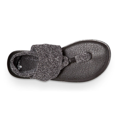 Sanuk Yoga Sling 2 Knitster Sandal - Black
