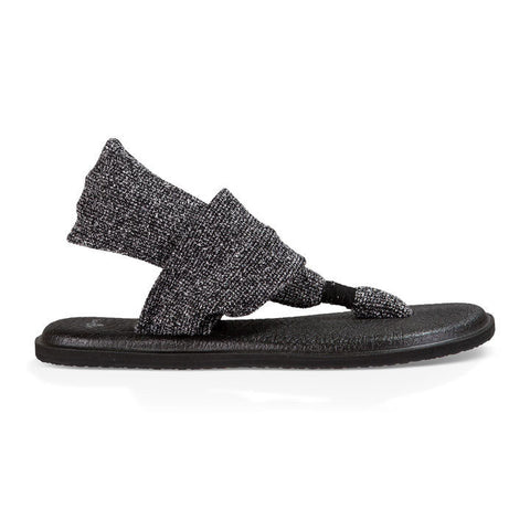 Sanuk Yoga Sling 2 Knitster Sandal - Black