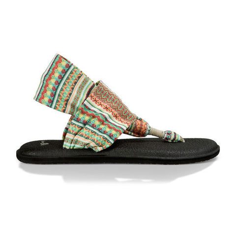 Sanuk Yoga Sling 2 Prints Sandal - Citrus Lanai Blanket
