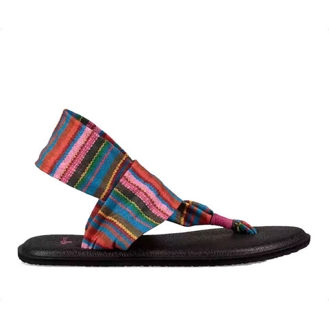 Sanuk Yoga Sling Burst Print Youth Sandal - Cabaret Kauai Blanket