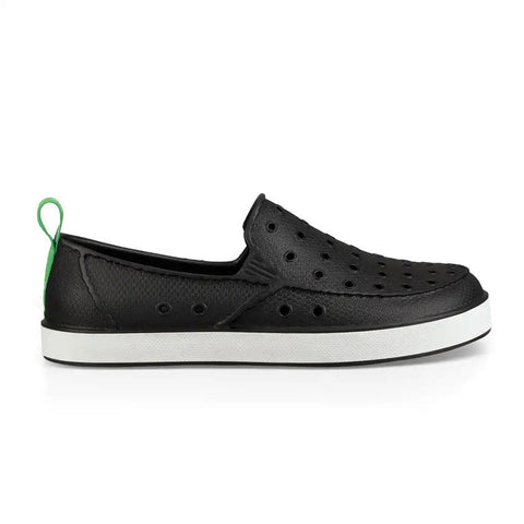 Sanuk Youth Lil Walker Shoes - Black / White