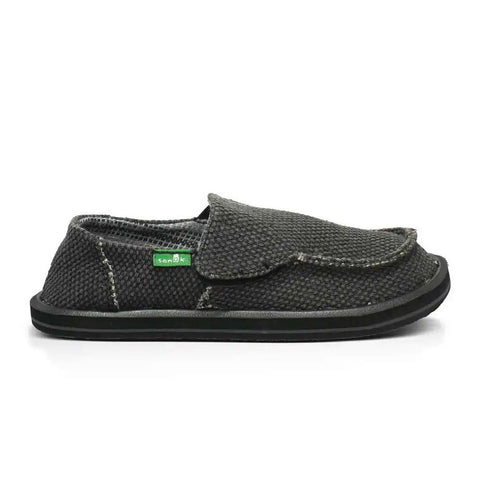 Sanuk Youth Vagabond Sidewalk Surfers - Black