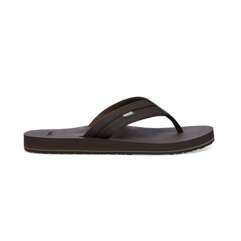 Sanuk Ziggy Sandal - Dark Brown