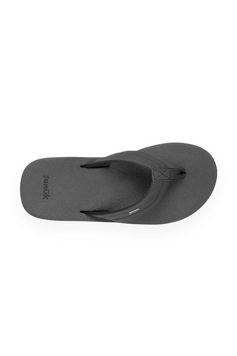 Sanuk Ziggy Water Friendly Sandal - Black - Top View