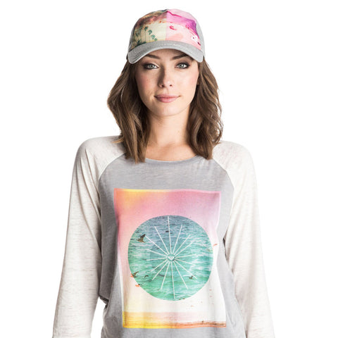 Roxy Seafoam Baseball Hat - Desert Flower