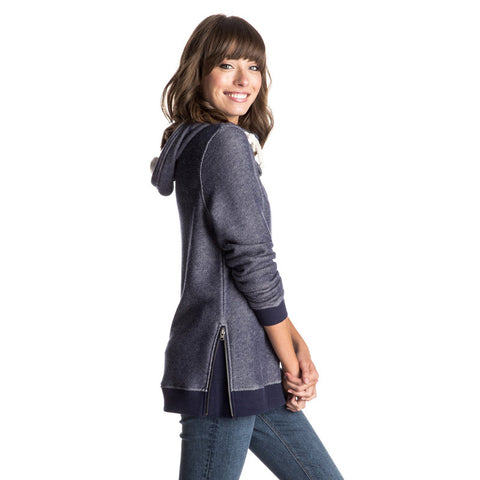 Roxy Sharing Song Pullover Hoodie - Eclipse