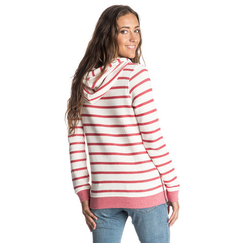 Roxy Sharing Song Pullover Hoodie - Tomato Puree