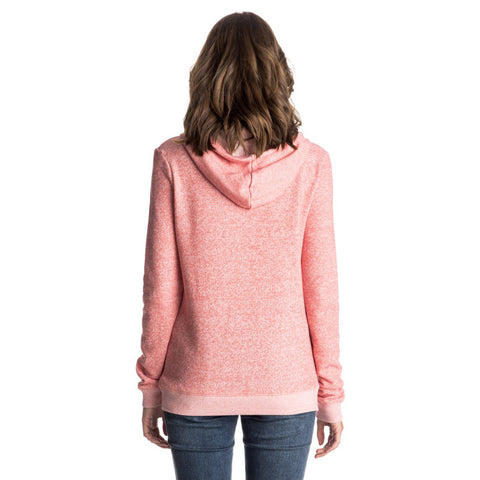 Roxy Signature Zip Hoodie - Faded Rose