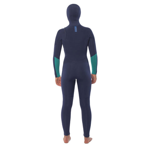 SisstrEvolution 5/4 Hooded Chest Zip Wetsuit - Strong Blue