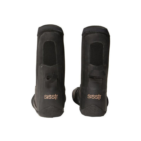 SisstrEvolution Women's 5mm Closed Toe Wetsuit Bootie - Solid Black