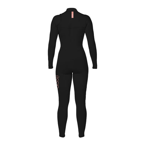 SisstrEvolution 7 Seas 3/2 Chest Zip Wetsuit - Black
