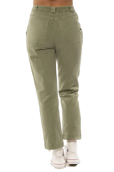 SisstrEvolution Armen Woven Pant - Sea Moss