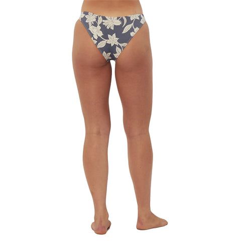 SisstrEvolution Bali Salty Cheeky Bikini Bottom - Dark Harbor