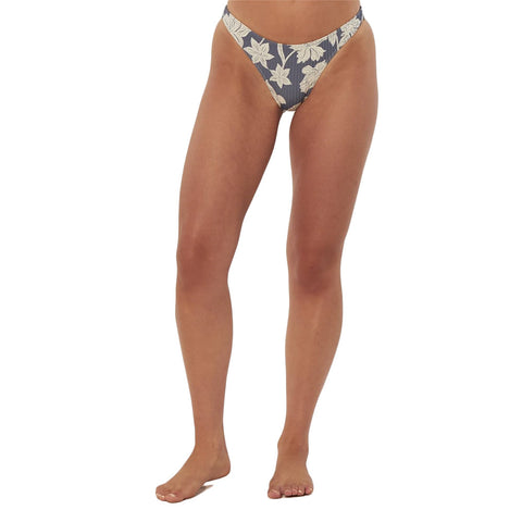SisstrEvolution Bali Salty Cheeky Bikini Bottom - Dark Harbor