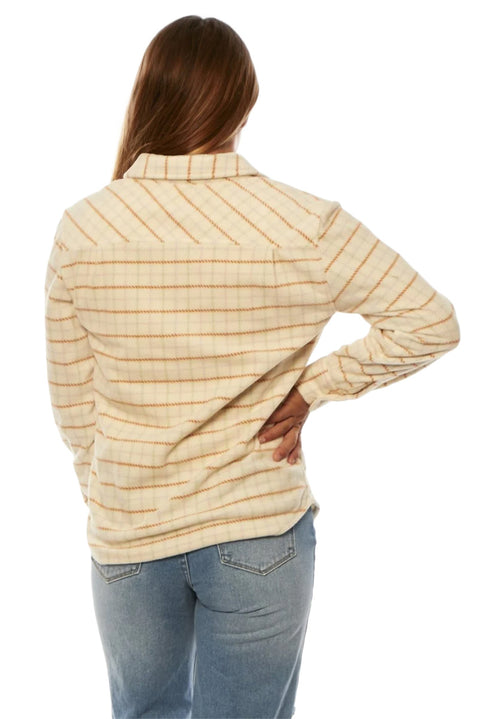 SisstrEvolution Barker Fleece - White Sand - Back