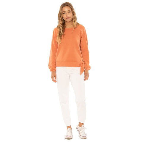SisstrEvolution Beyond The Waves Knit Fleece - Baked Clay