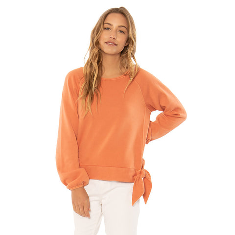 SisstrEvolution Beyond The Waves Knit Fleece - Baked Clay