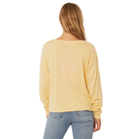 SisstrEvolution Board Stack L/S Knit Tee - Gold