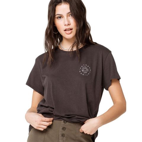 SisstrEvolution Board Stack S/S Knit Tee - Charcoal