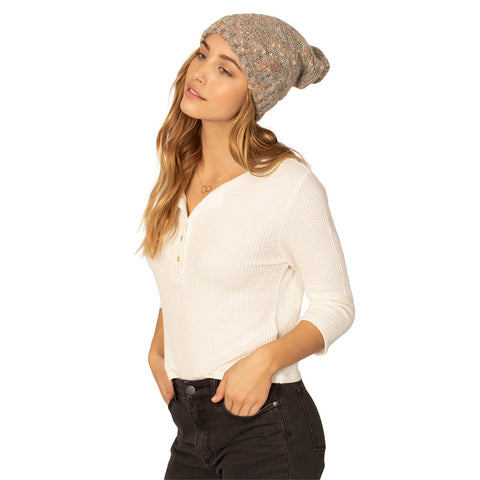 SisstrEvolution Cozzy Time Knit Beanie - Black