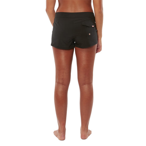 SisstrEvolution Deep Azul 2" Boardshorts - Solid Black