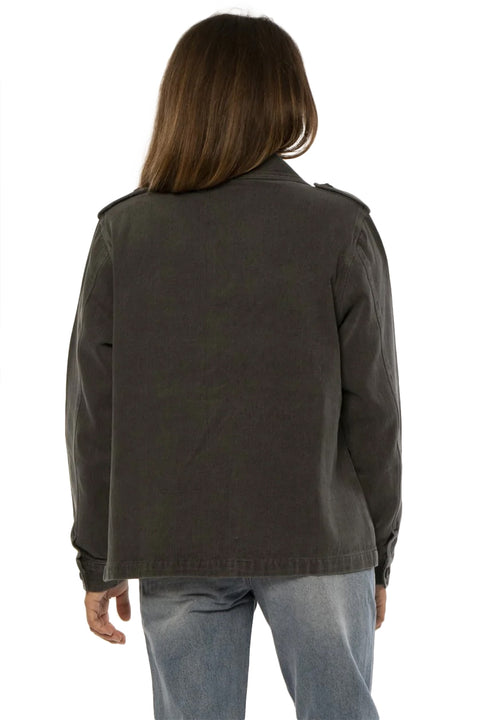SisstrEvolution Good Things L/S Woven Jacket - Black Fade
