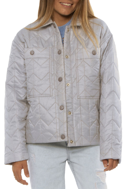 SisstrEvolution Lets Chill LS Woven Jacket - Blue Mist