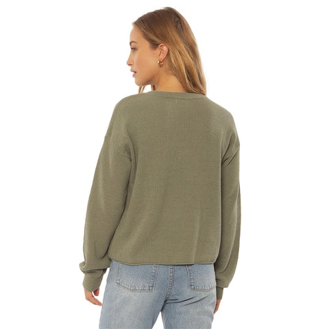 SisstrEvolution Melayu Knit Sweater - Dusty Green