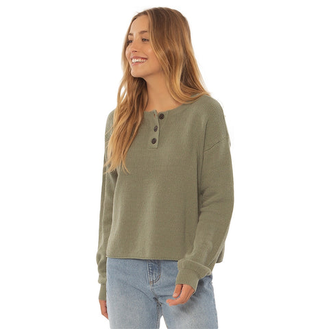 SisstrEvolution Melayu Knit Sweater - Dusty Green