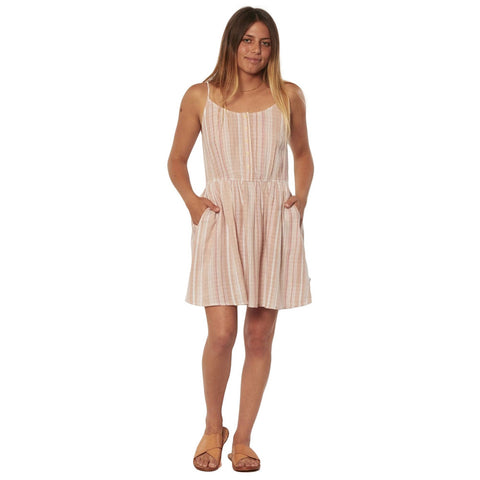SisstrEvolution Ocean Breeze Woven Dress - Pink Smoke