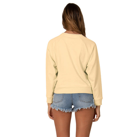 SisstrEvolution Peace Tropic Knit Pullover Tee - Gold
