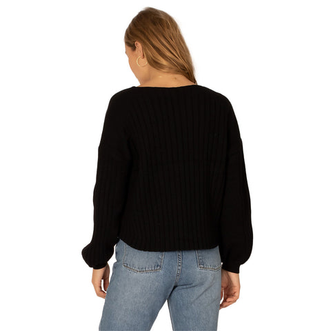 SisstrEvolution Play Love Knit Sweater - Black