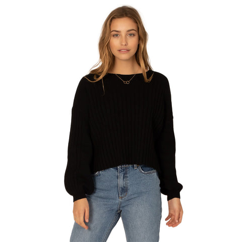 SisstrEvolution Play Love Knit Sweater - Black