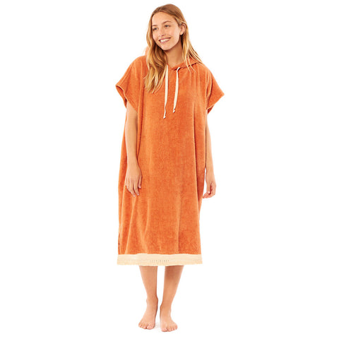 SisstrEvolution Playa Hooded Towel - Rust
