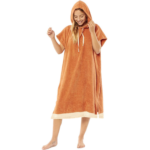 SisstrEvolution Playa Hooded Towel - Rust