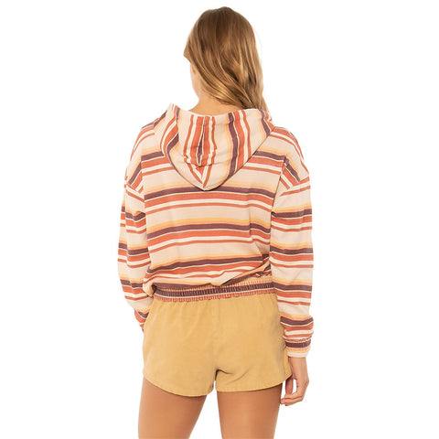 SisstrEvolution Rushin Tides Knit Hoodie - Clay