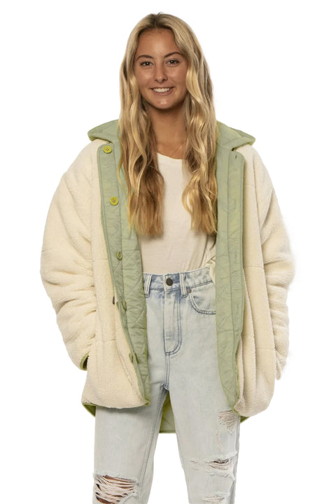 SisstrEvolution Sublime LS Woven Jacket - Sea Moss