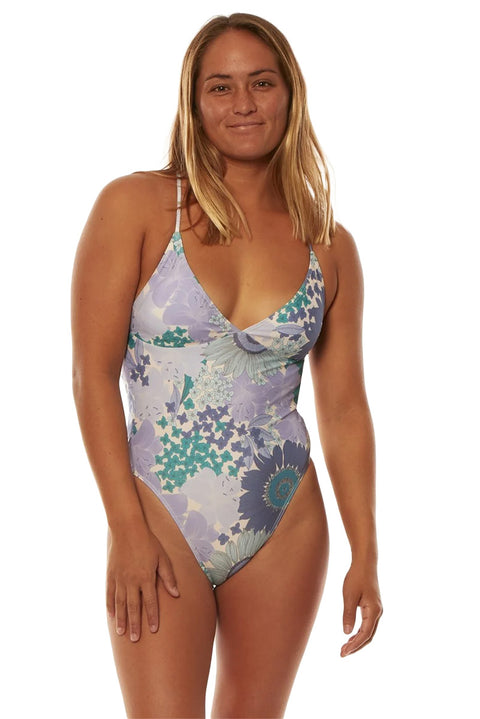 SisstrEvolution Sunny Sunsfish One Piece Swimsuit - Sea Salt