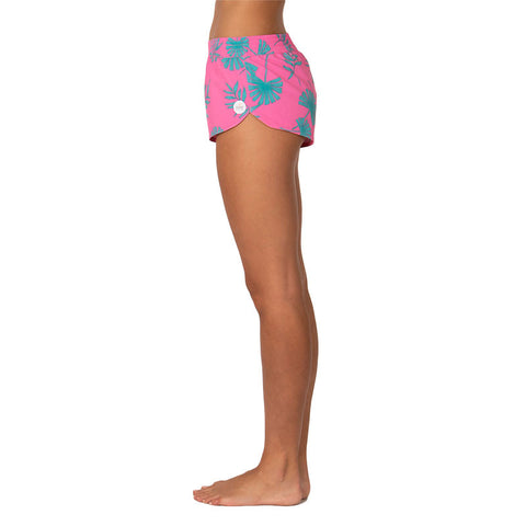 SisstrEvolution Sweet Sol Pull On Boardshort - Pop Pink