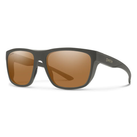 Smith Barra Sunglasses - Matte Gravy / ChromaPop Polarized Copper