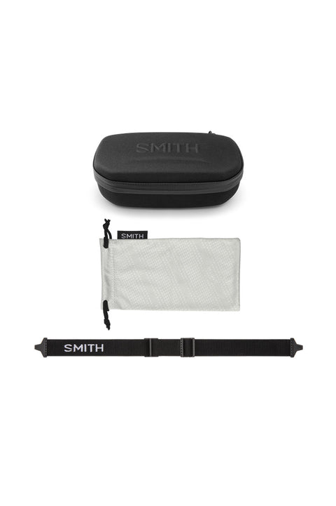 Smith Embark Sunglasses - Matte Black / ChromaPop Polarized Blue Mirror-Acc