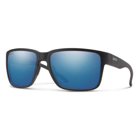 Smith Emerge Sunglasses - Matte Black / ChromaPop Polarized Blue Mirror