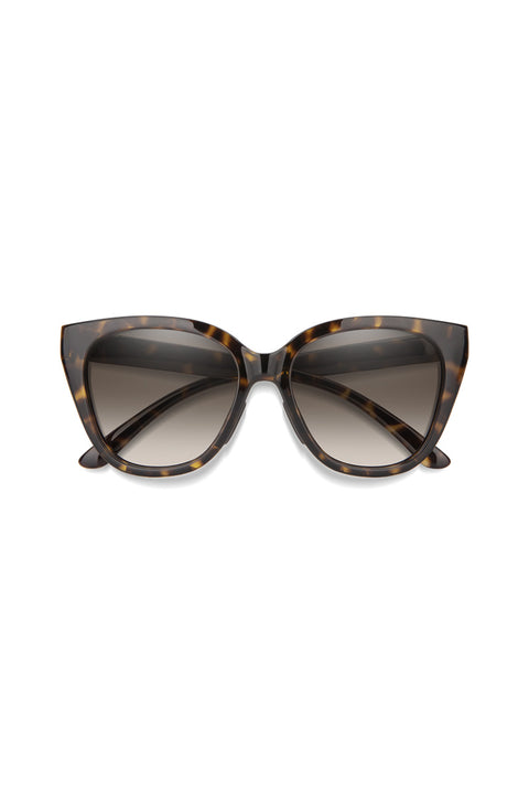 Smith Era Sunglasses - Vintage Tortoise / Polarized Brown Gradient-Front