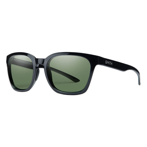 Smith Founder Sunglasses - Black / Polarized Gray Green