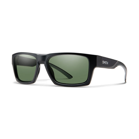 Smith Outlier 2 Sunglasses - Matte Black / Chromapop Polarized Gray Green