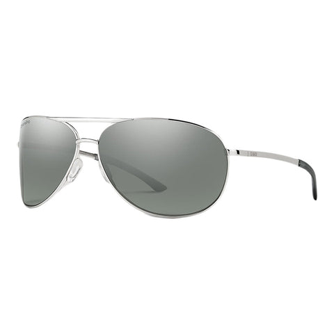 Smith Serpico 2 Sunglasses - Silver / Polarized Platinum