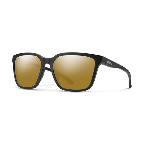 Smith Shoutout Sunglasses - Matte Black / Chromapop Polarized Bronze Mirror